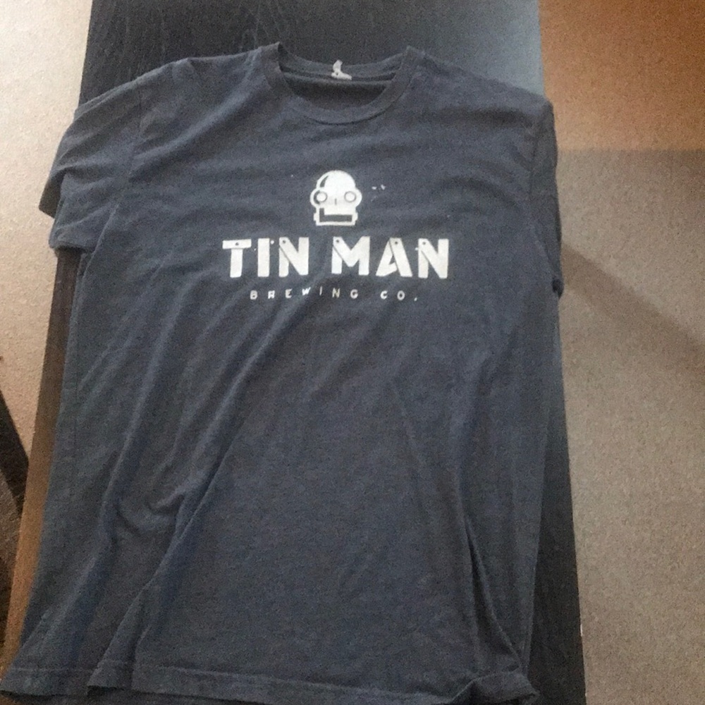 Tin man brewing co shirt
